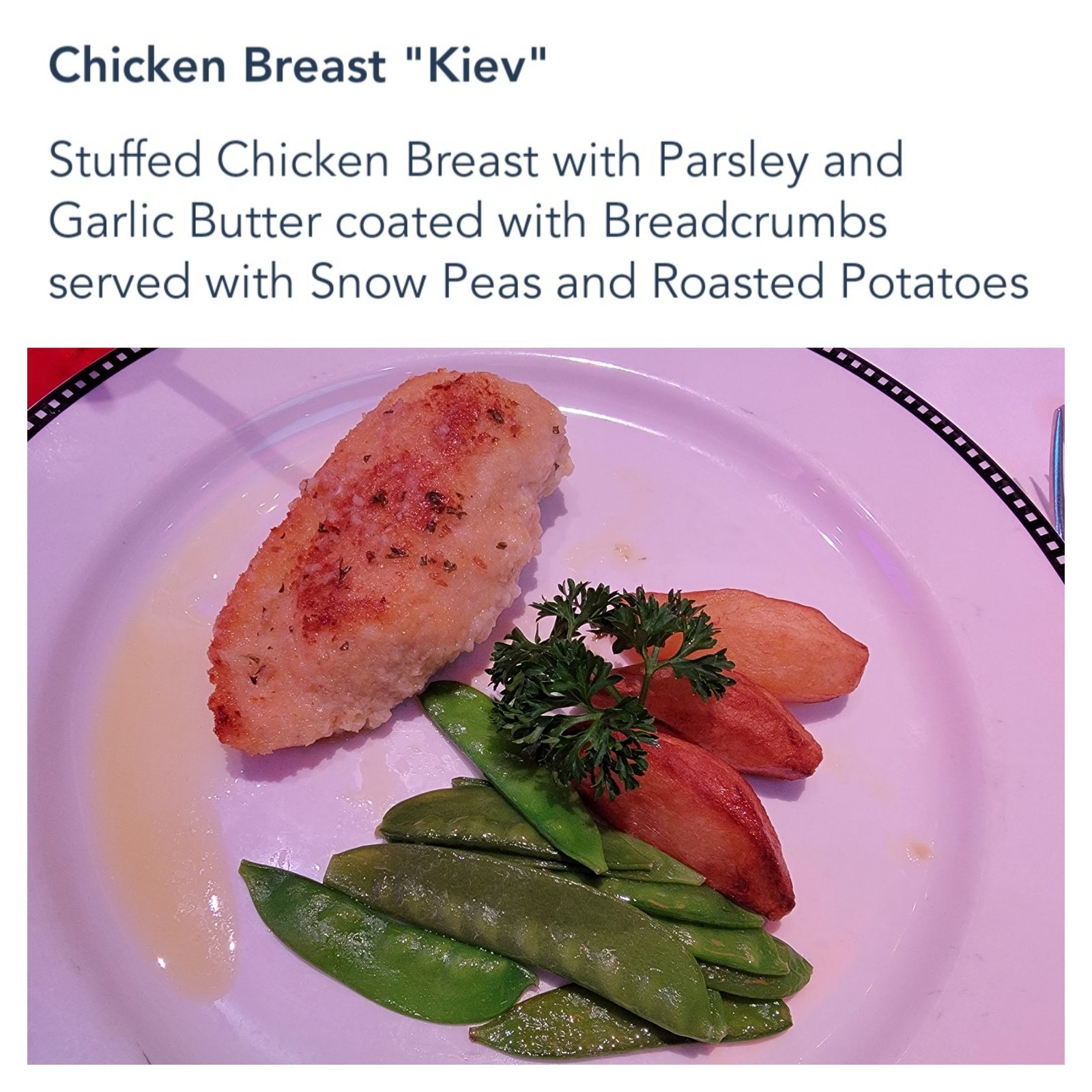Chicken Kiev at Animator's Palate