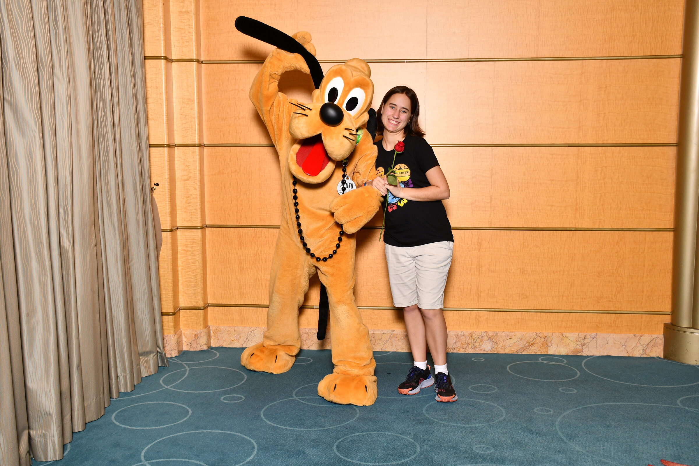 Pluto & Lisa on sailing night from Honolulu