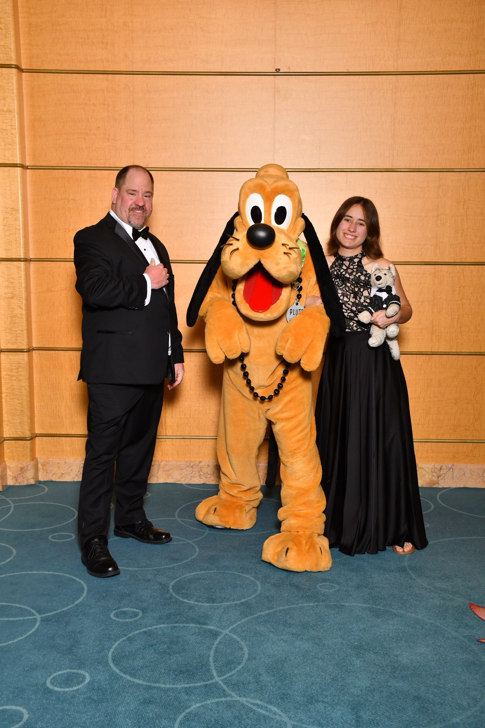 Michael, Pluto and Lisa with Bob before dinner at Palo