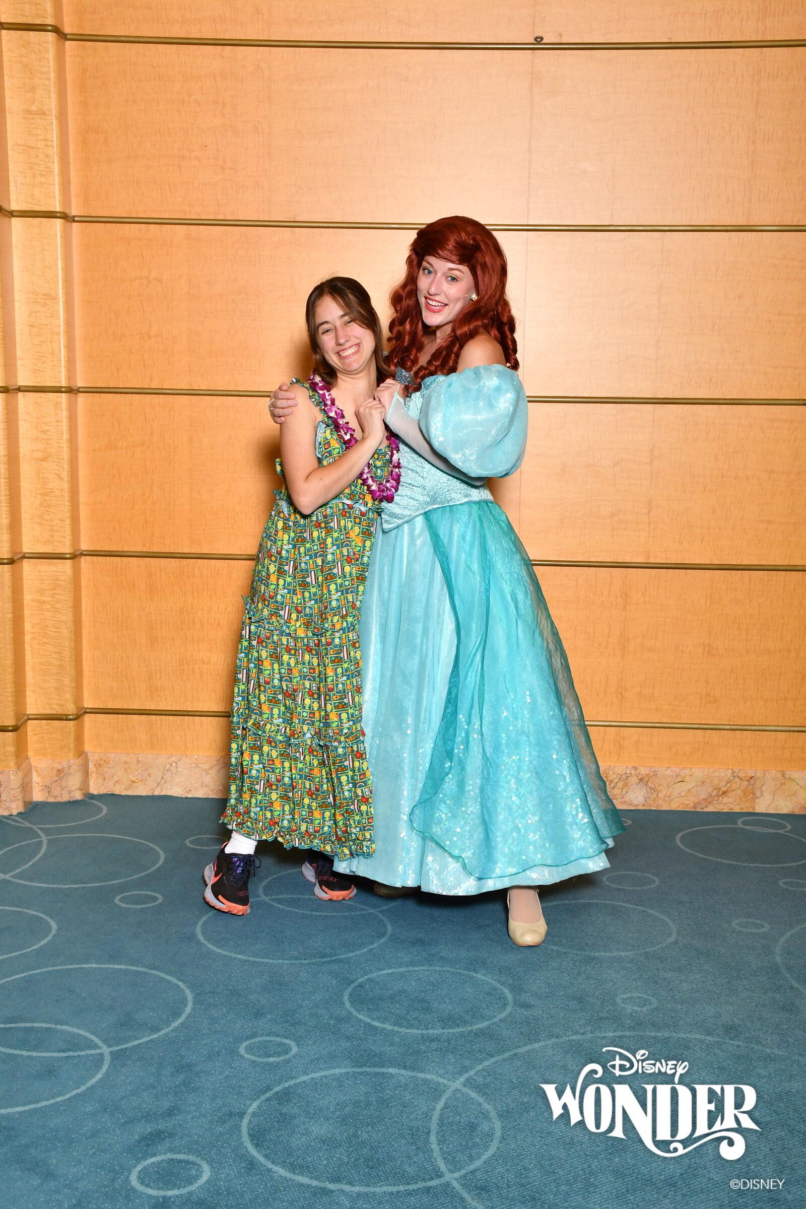 Lisa with Ariel