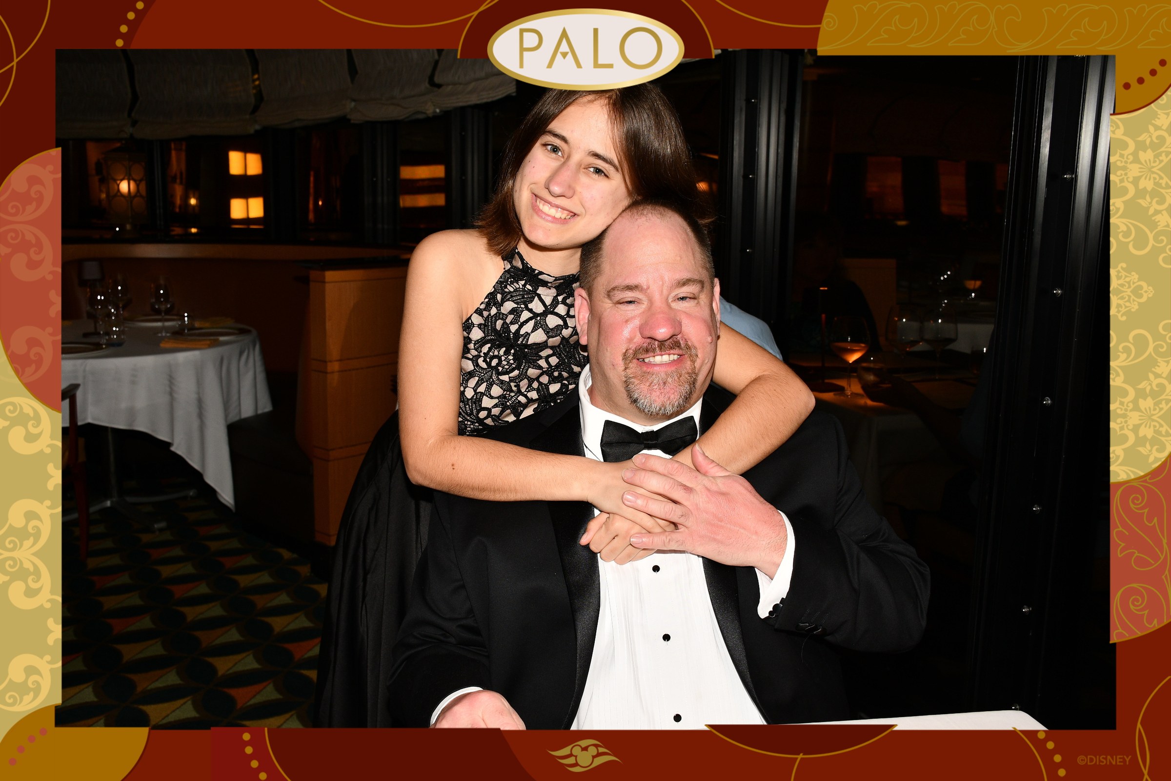 Lisa and Michael at dinner at Palo