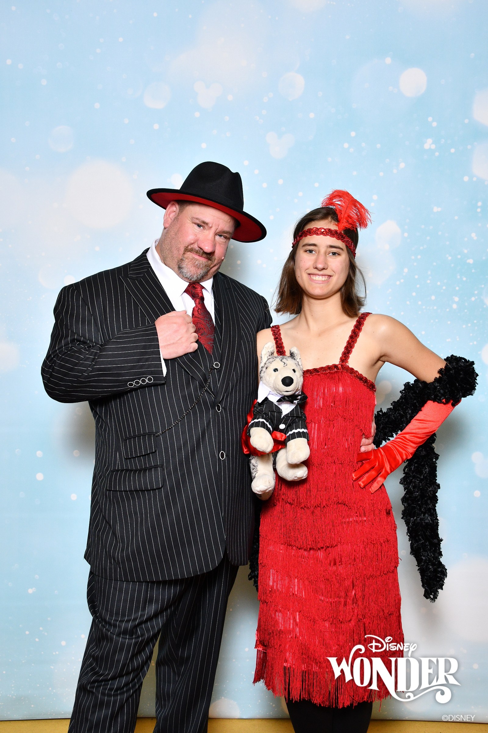 Lisa, Bob and Michael in our 1920s outfits