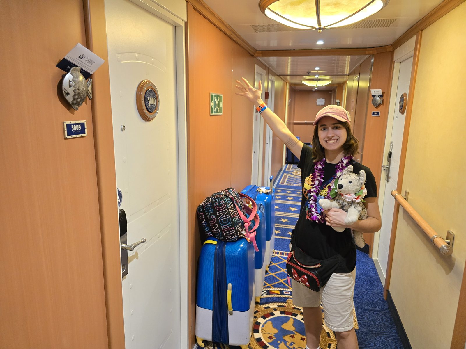 Lisa finds stateroom 5009