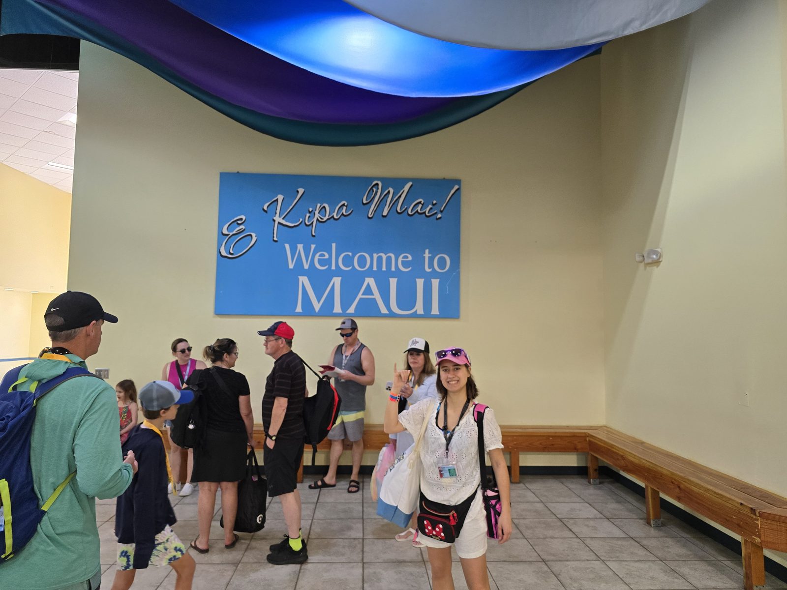Welcome to Maui as we came ashore