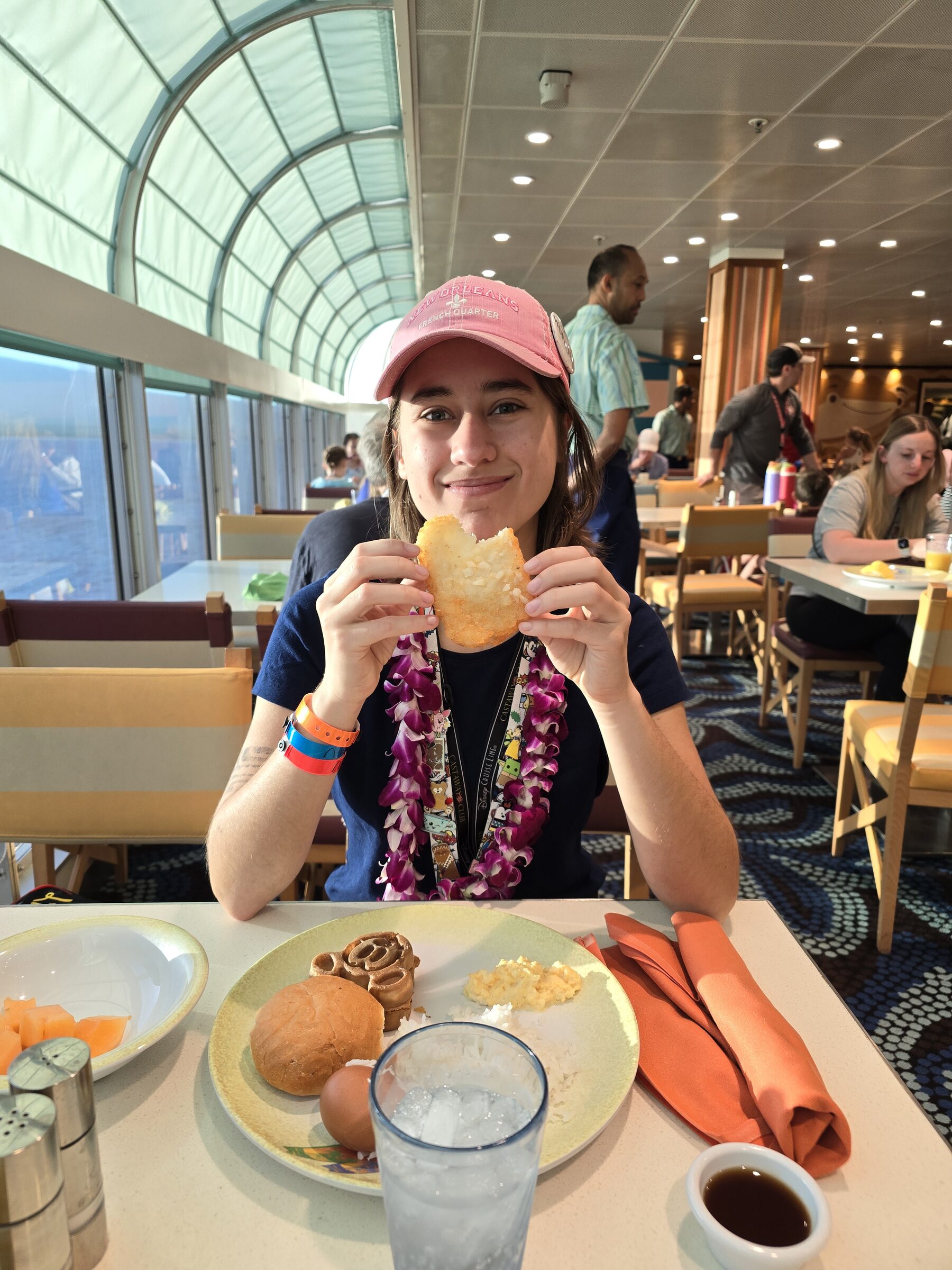 Photo: Aboard the Disney Wonder, day 2