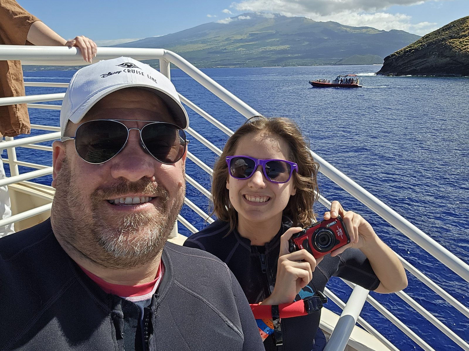 One more look at Maui before we jumped in