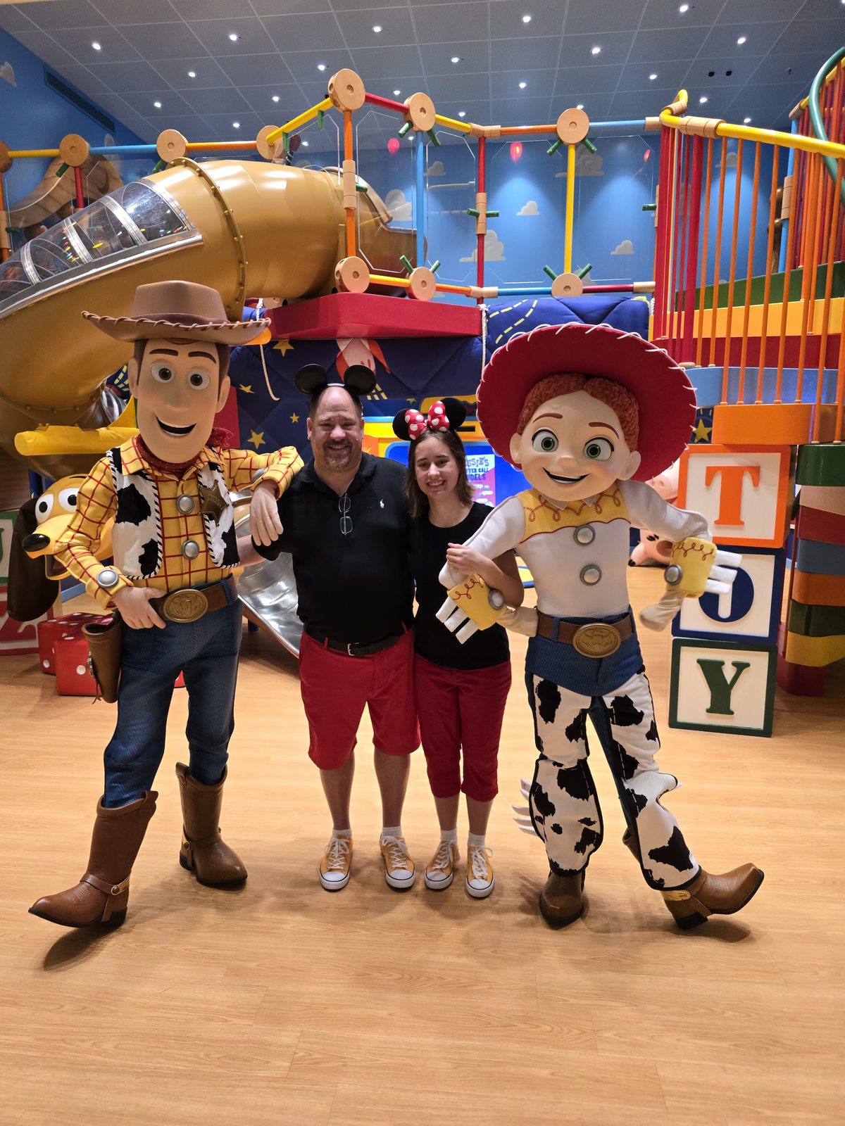 Woody and Jessie in Andy's Room