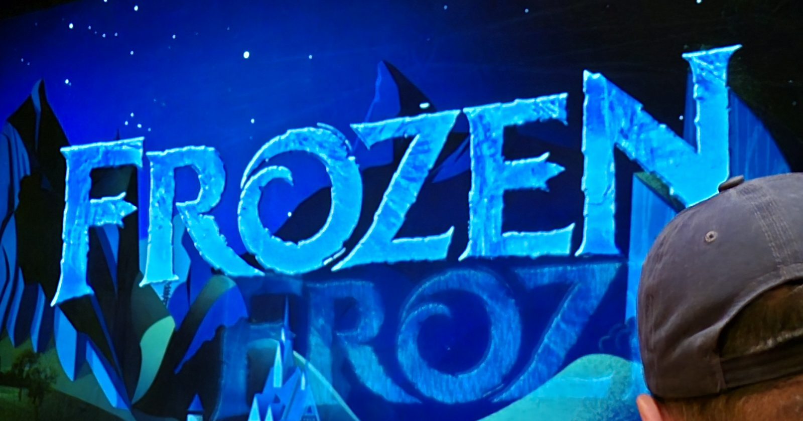 Frozen begins in the Walt Disney Theatre