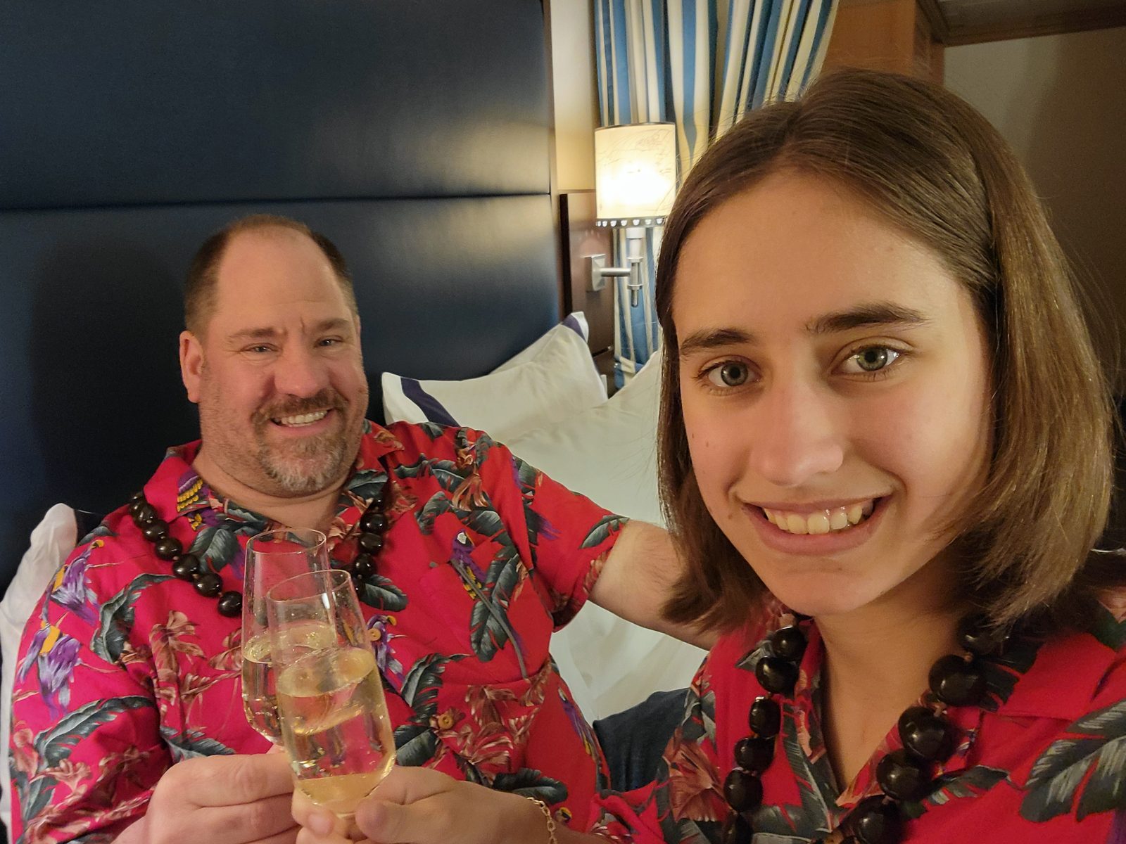 A toast to end the day