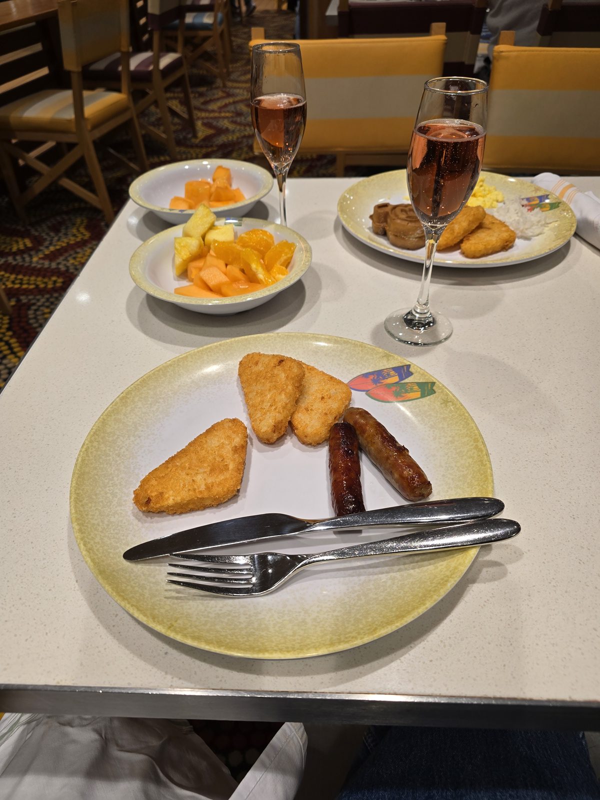 Our last breakfast aboard the Wonder
