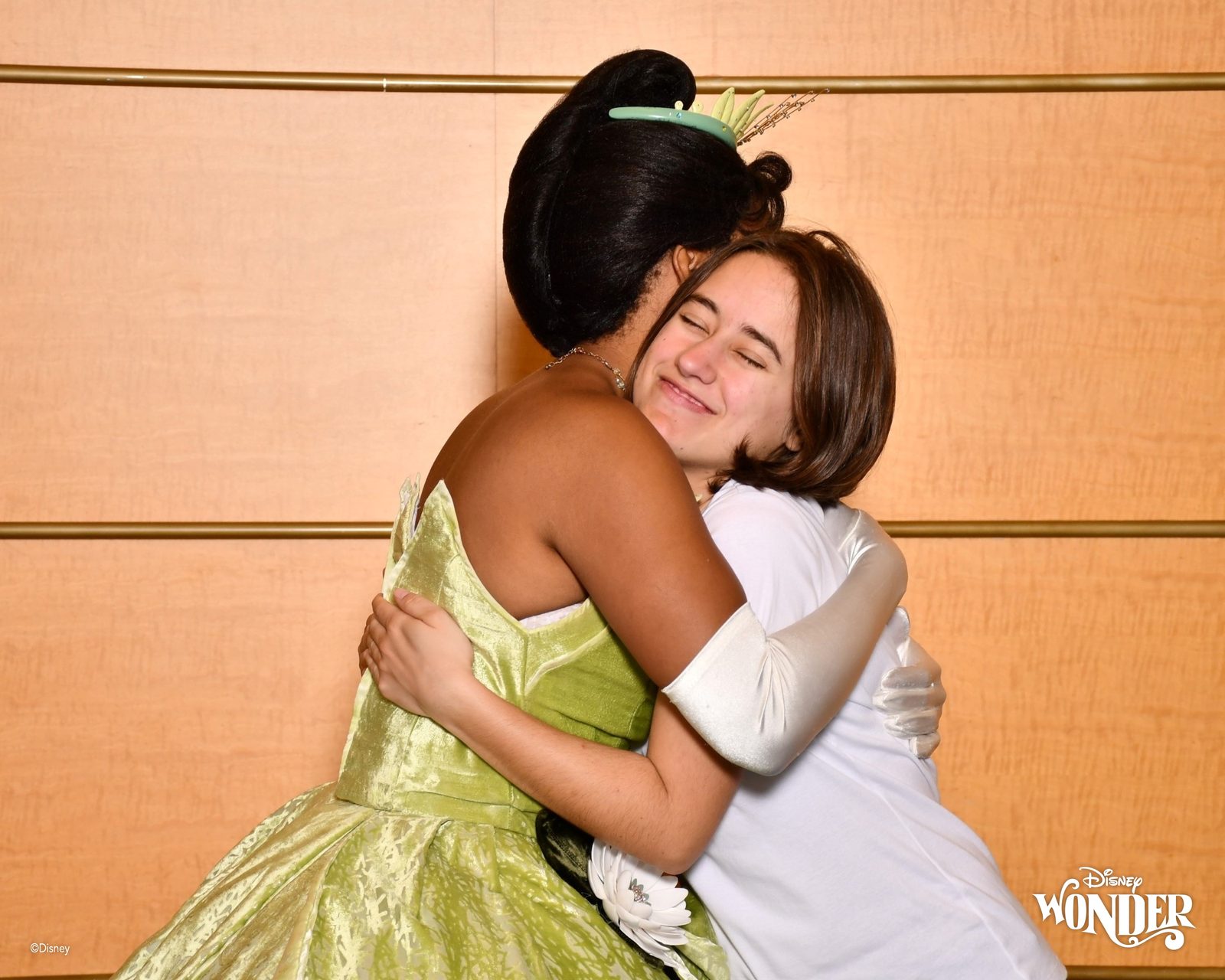 Lisa with Princess Tiana