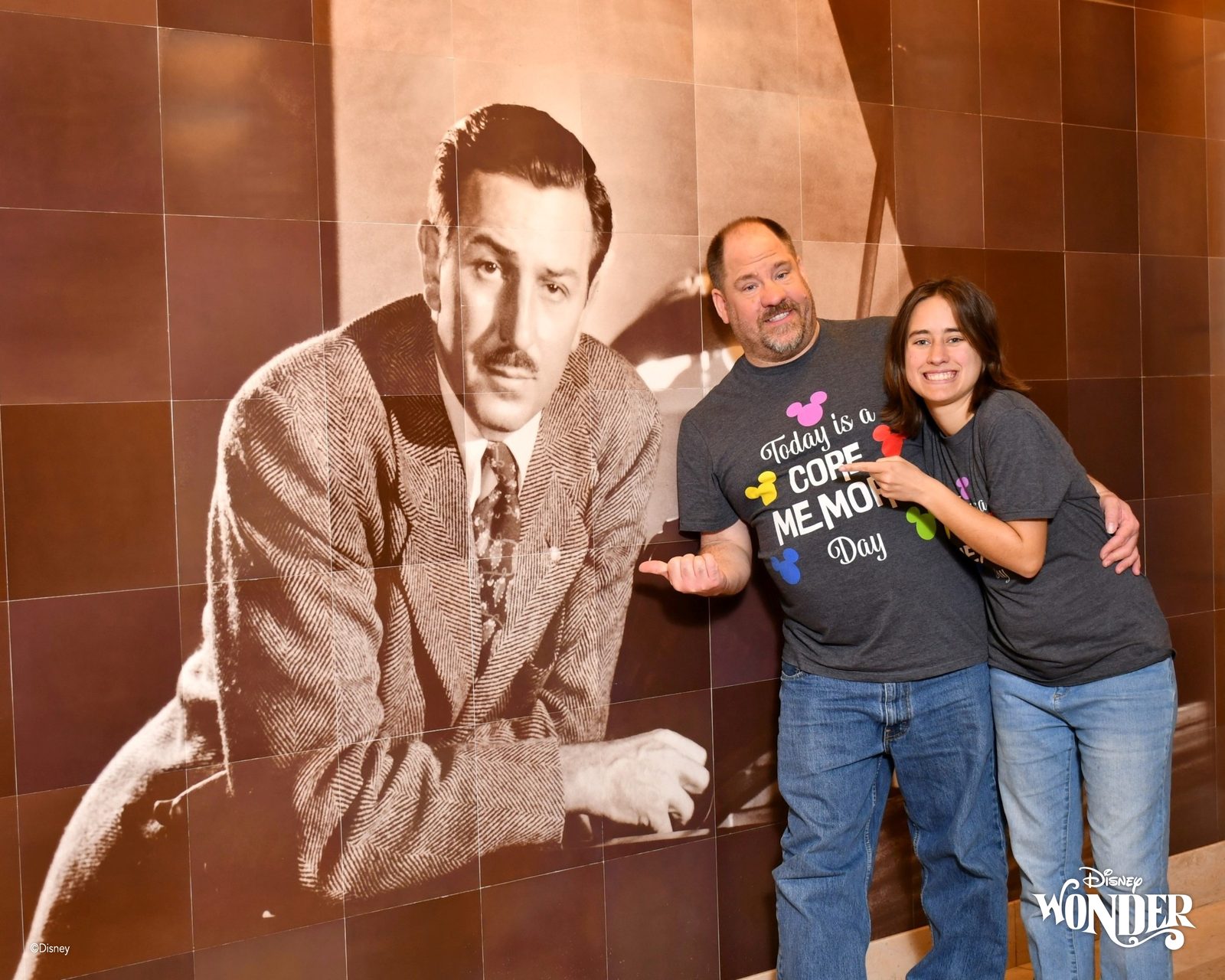 Michael and Kathy with Walt