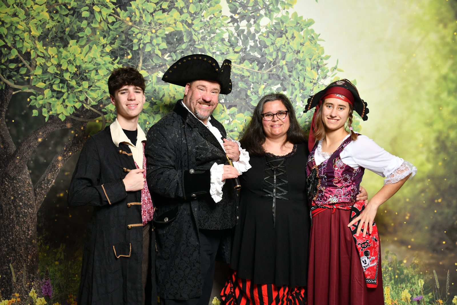 Costumed for the pirate portrait session