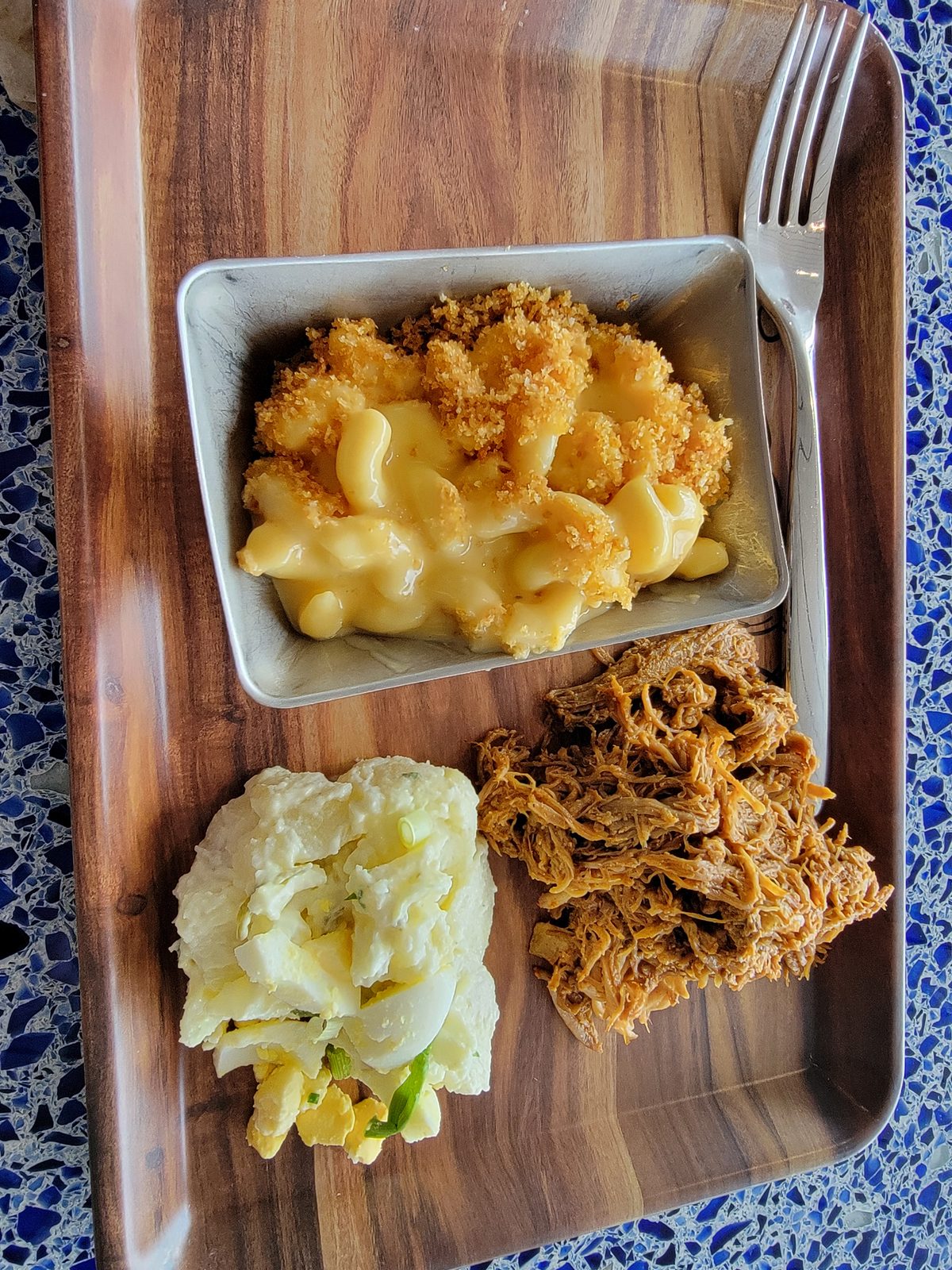 Lunch from the embarkation day buffet
