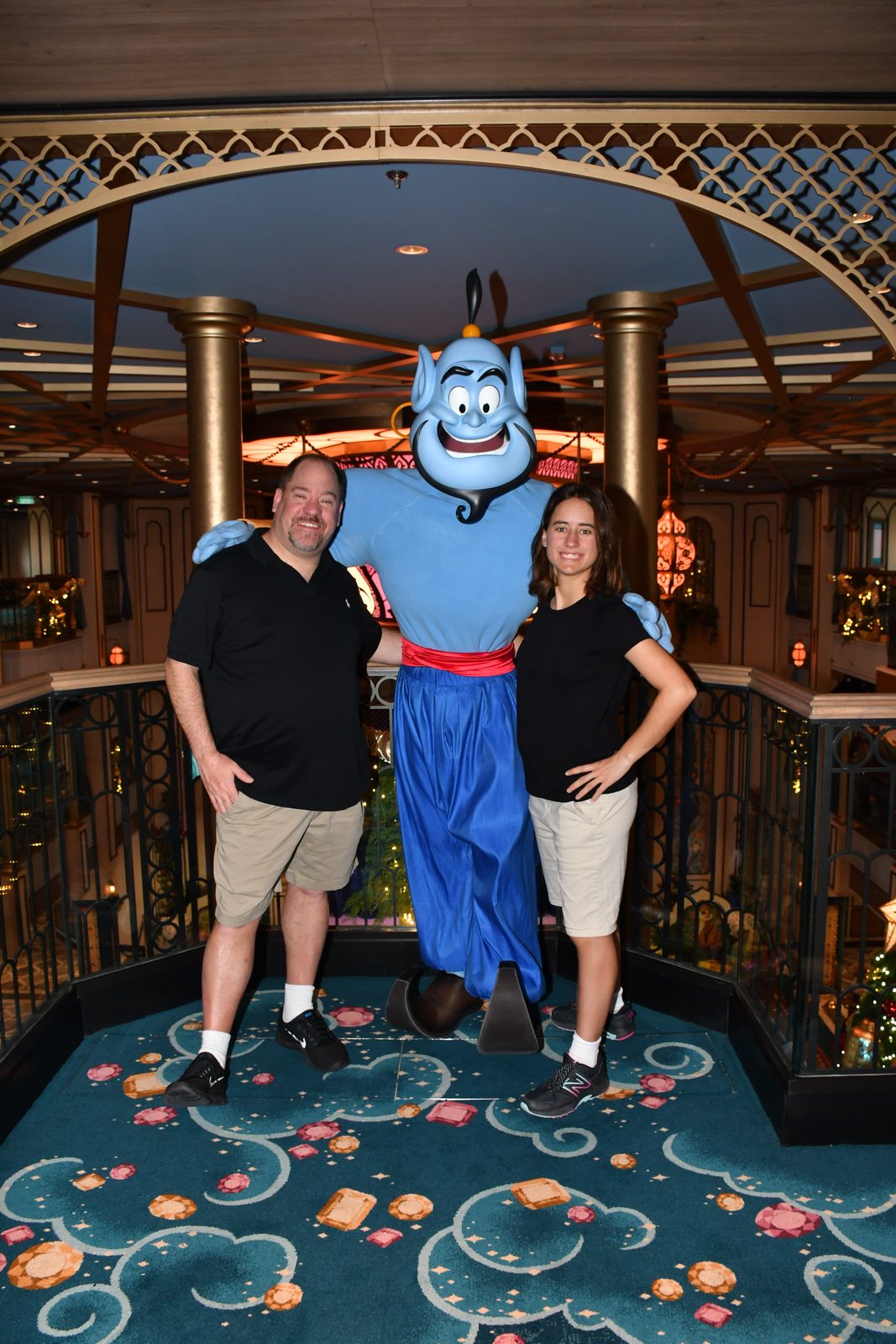 Michael, Genie & Lisa in the Grand Hall