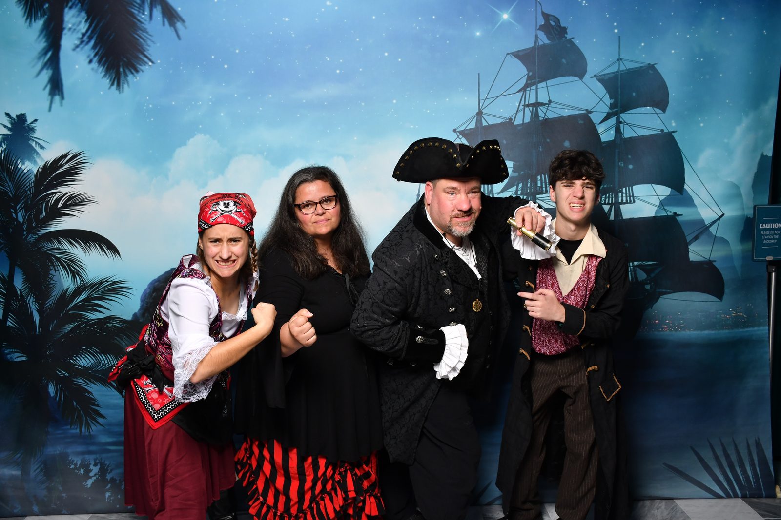 The four of us for our Neverland portrait