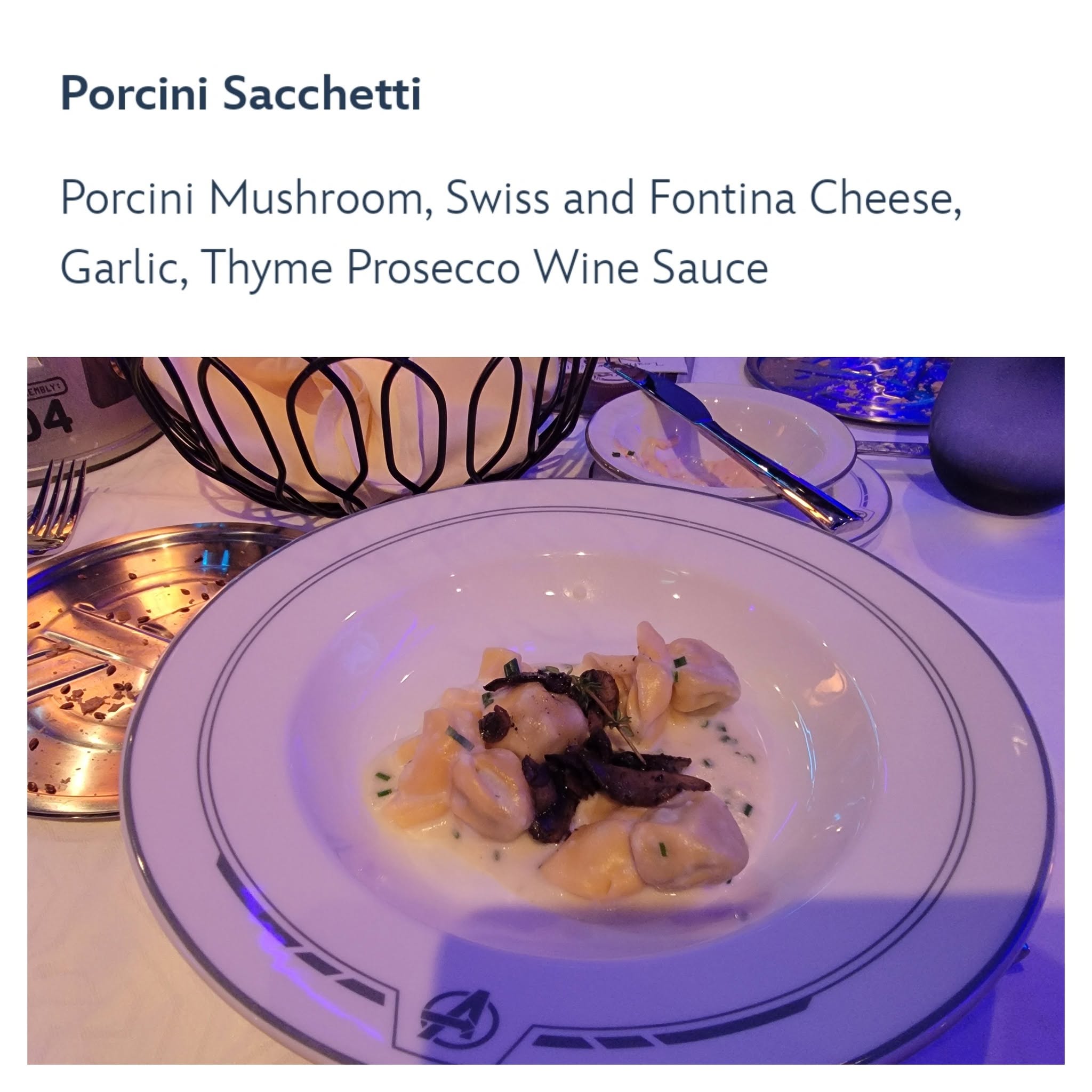 Porcini sacchetti at Worlds of Marvel