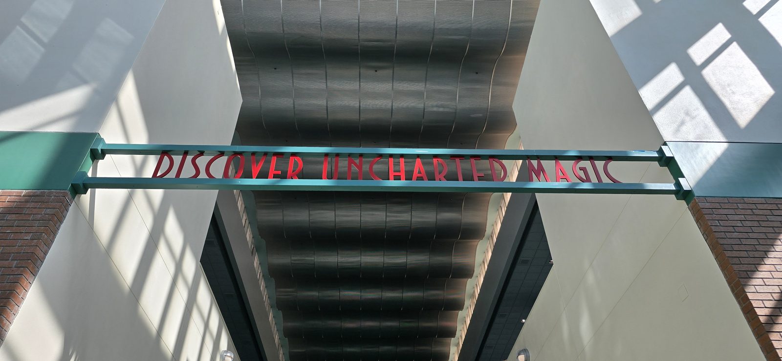 The walkway aboard for the first time