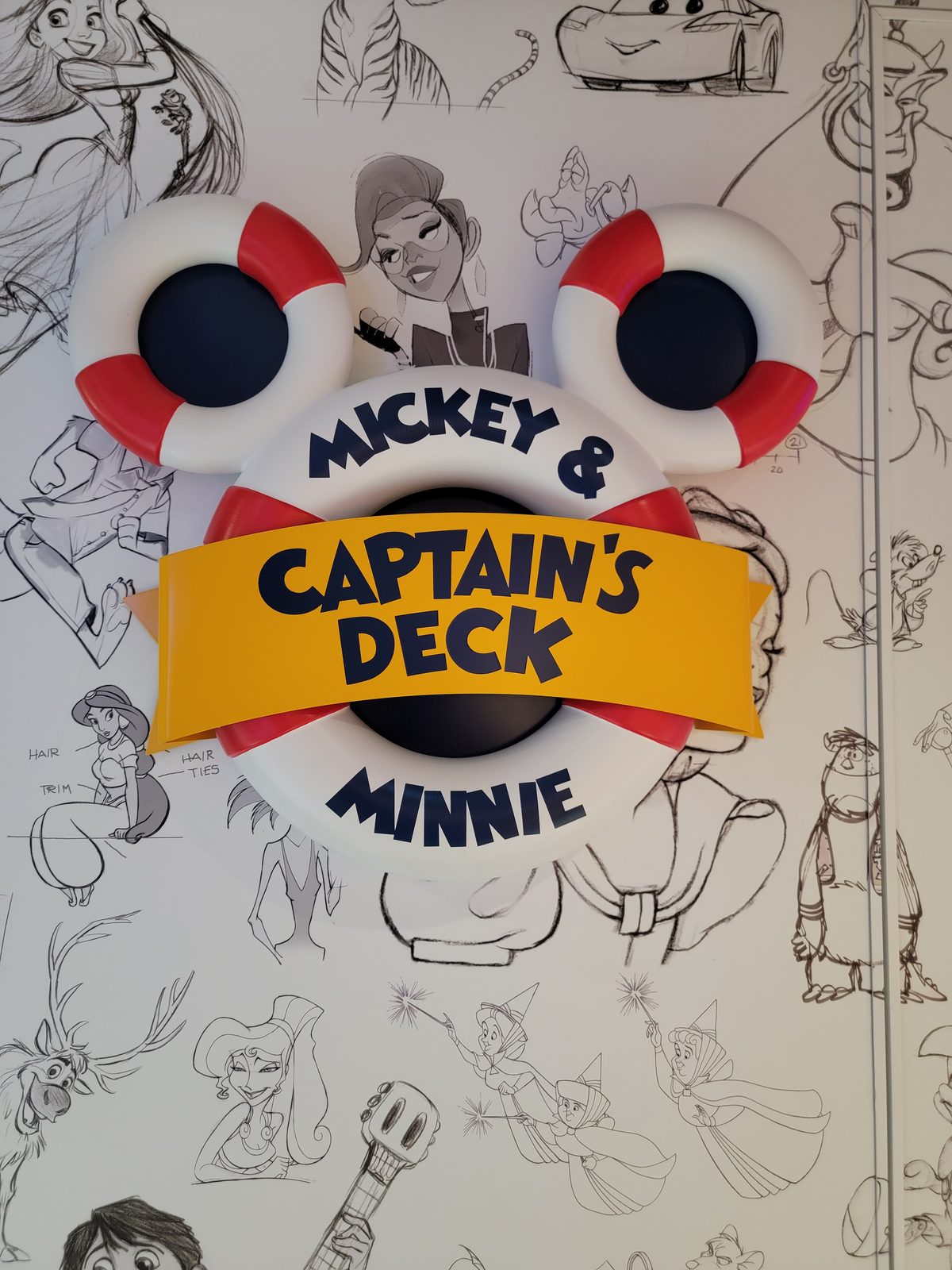 Mickey and Minnie's Captain's Deck on the Treasure