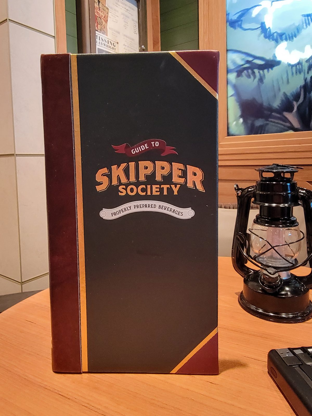 The Skipper Society guide book on Deck 3