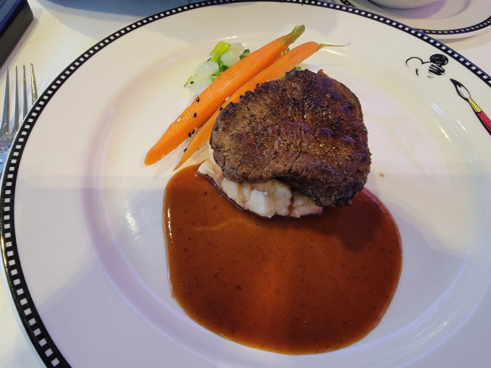Steak for dinner that night