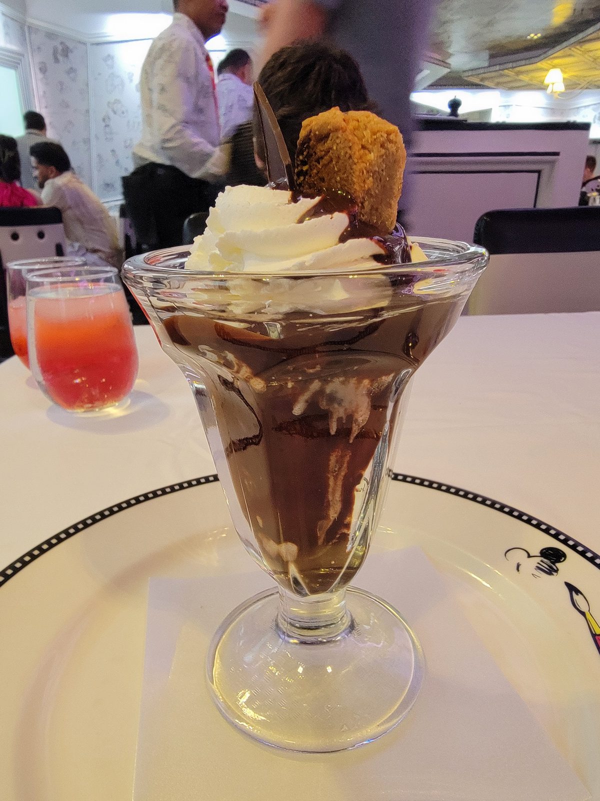 A sundae to end the meal