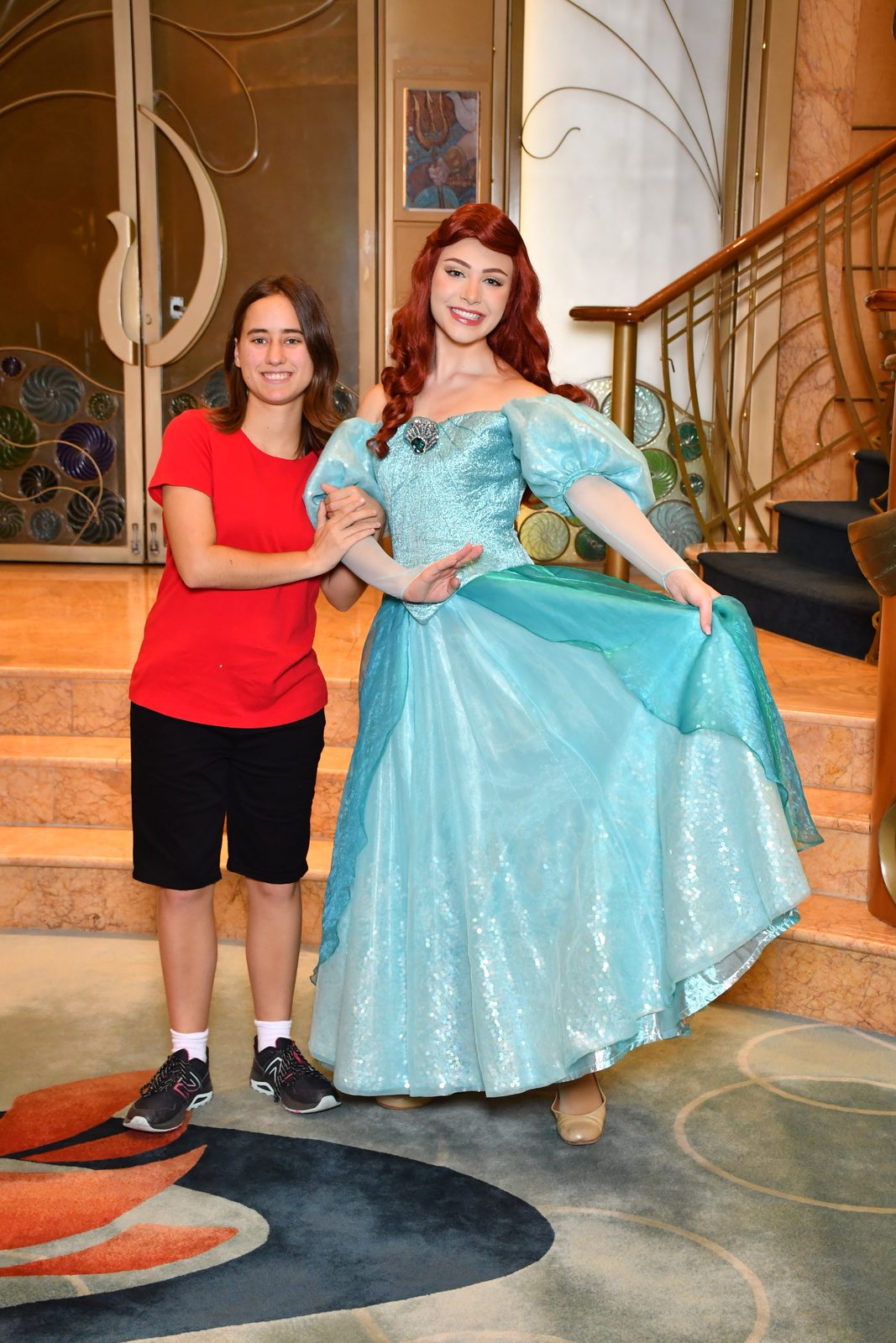 Meeting Ariel at the Royal Gathering