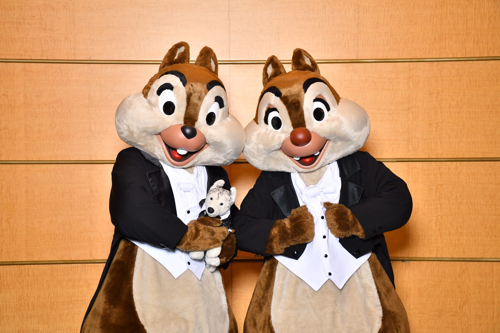 Meeting Chip and Dale after the show