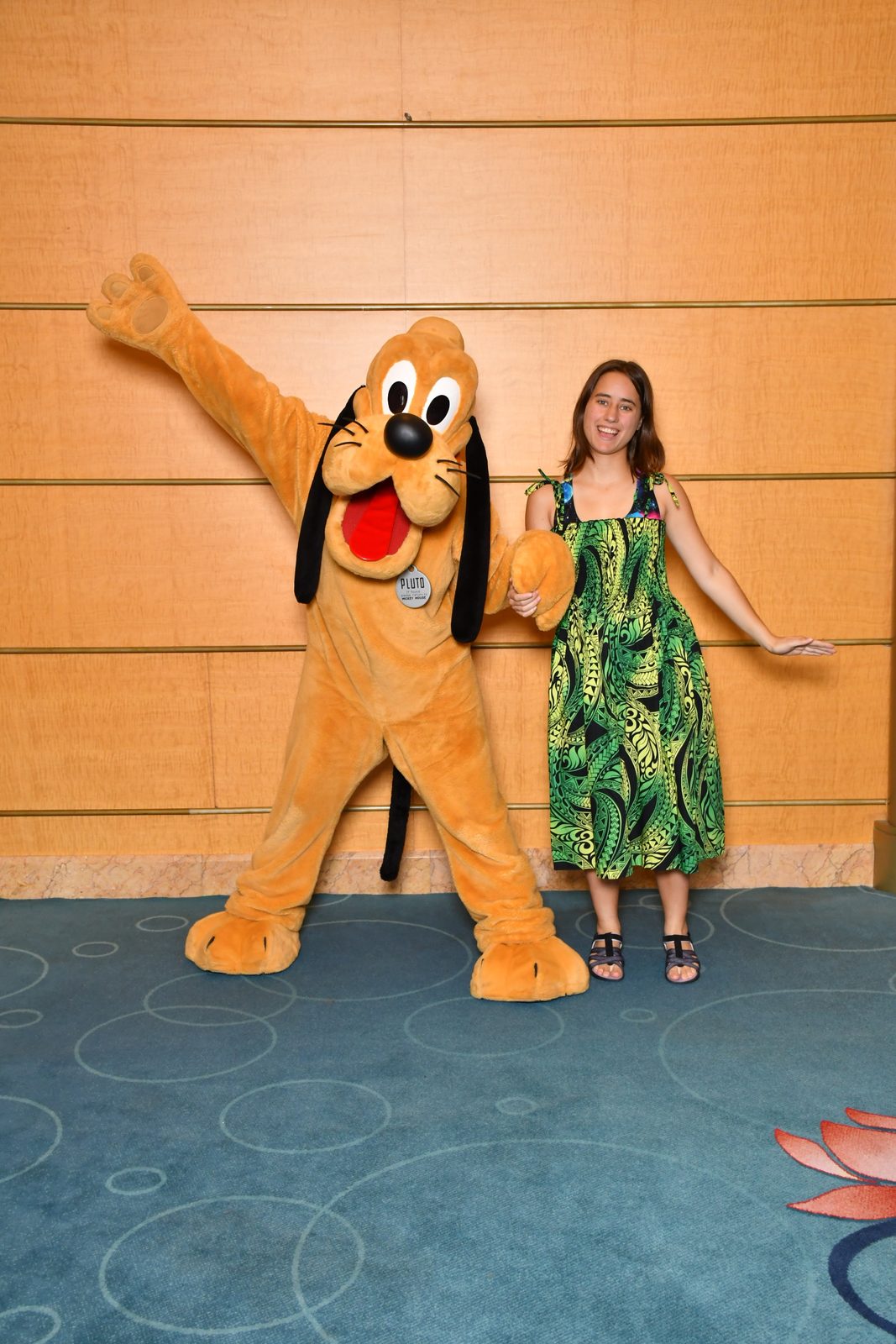 Pluto & Lisa on Crossing the Equator day