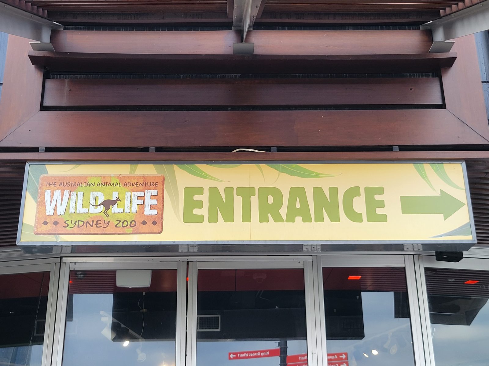 Entrance to WILD LIFE Sydney Zoo