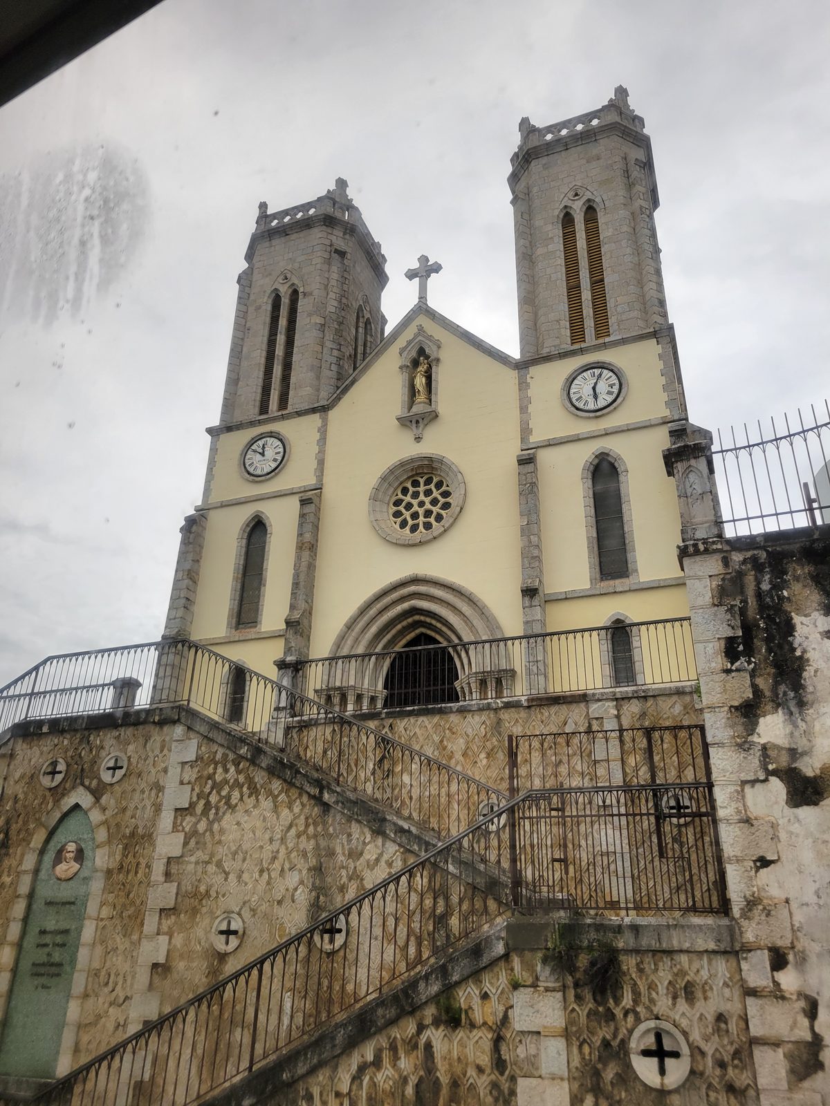 Notre-Dame du Pacifique's twin towers