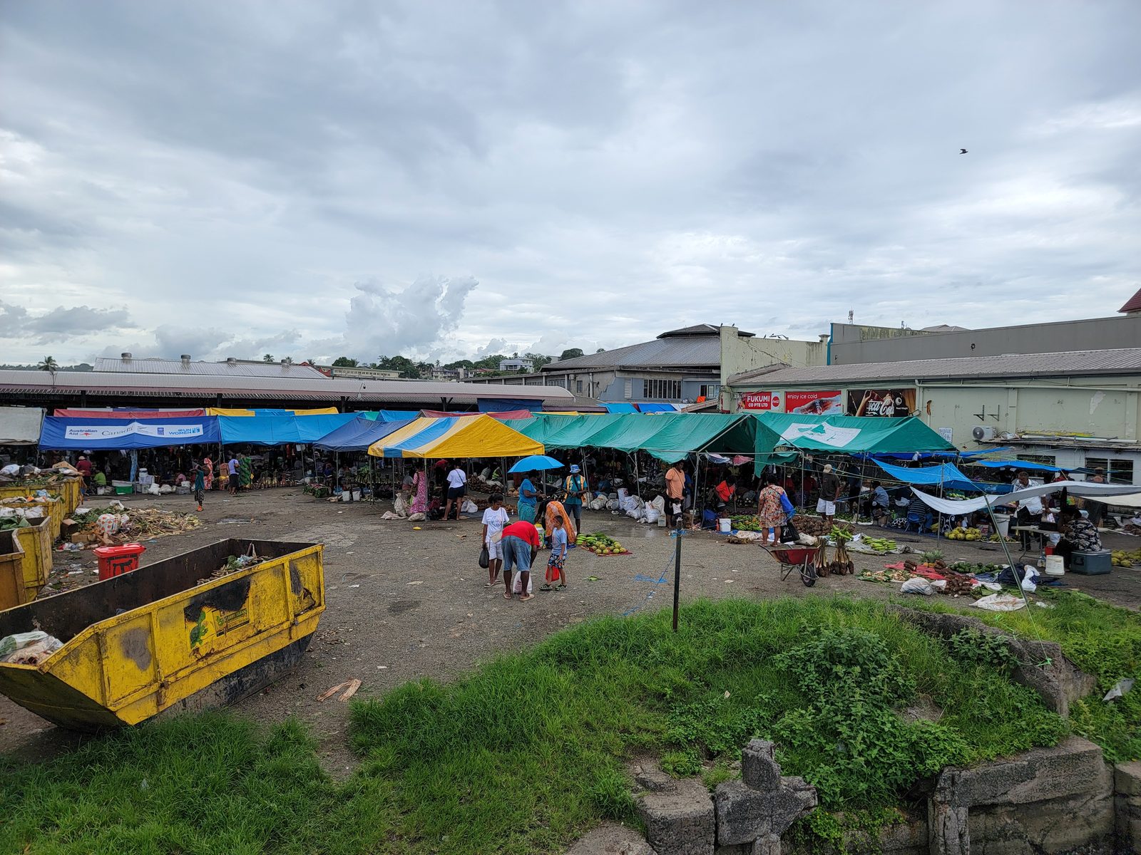 The market in Suva