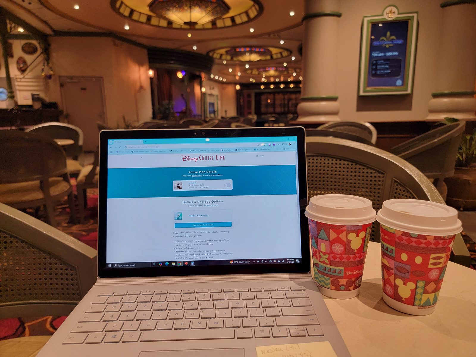 Kathy's 5 a.m. office in the French Quarter Lounge