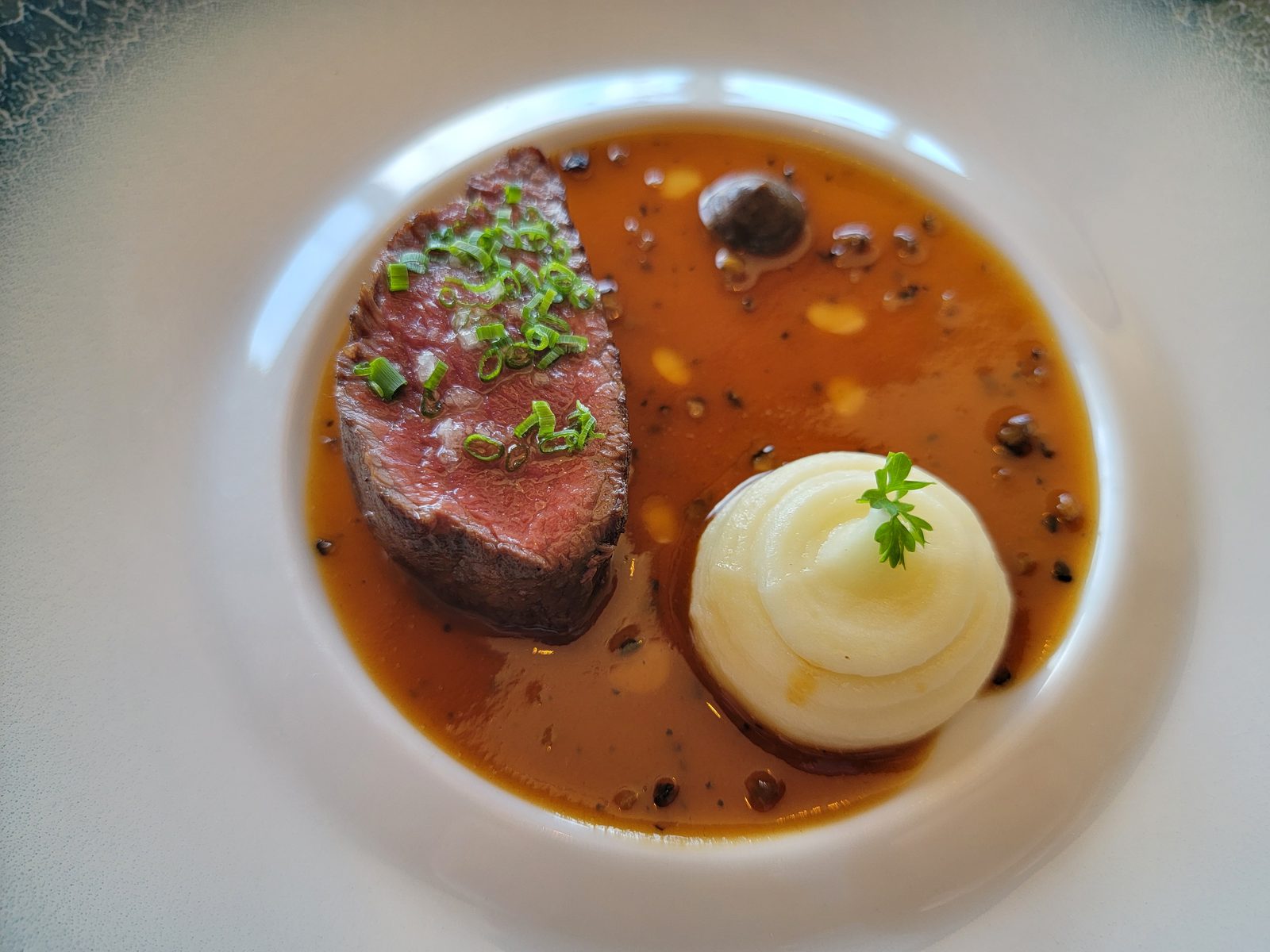 A course from brunch at Remy