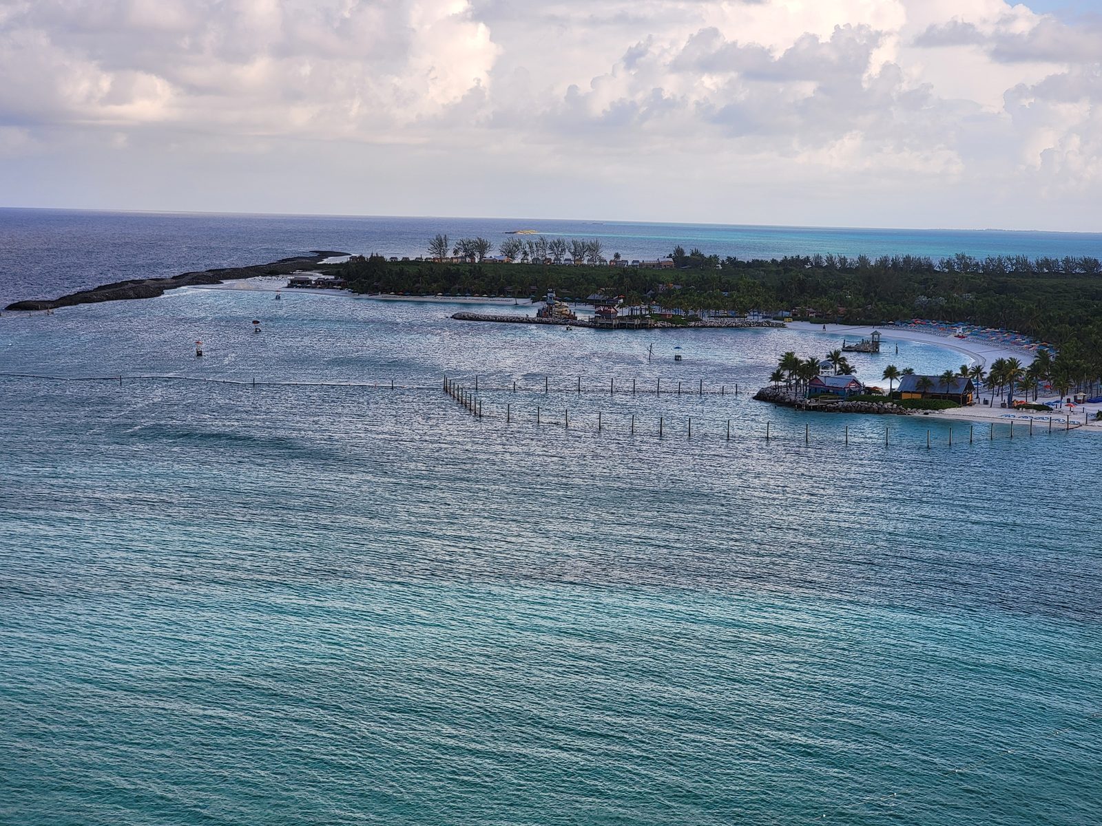 Castaway Cay coming into view