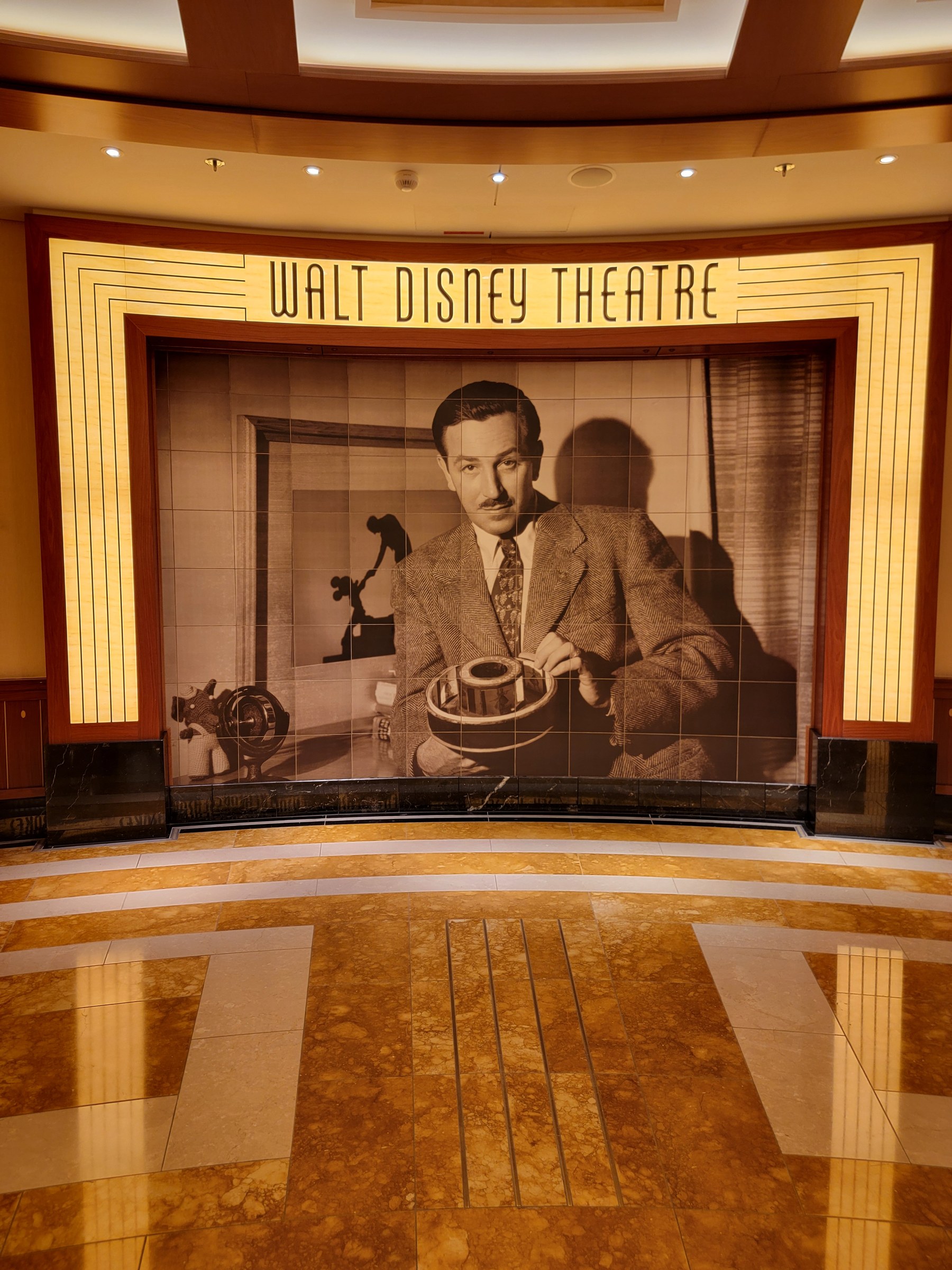 The Walt Disney Theatre lobby