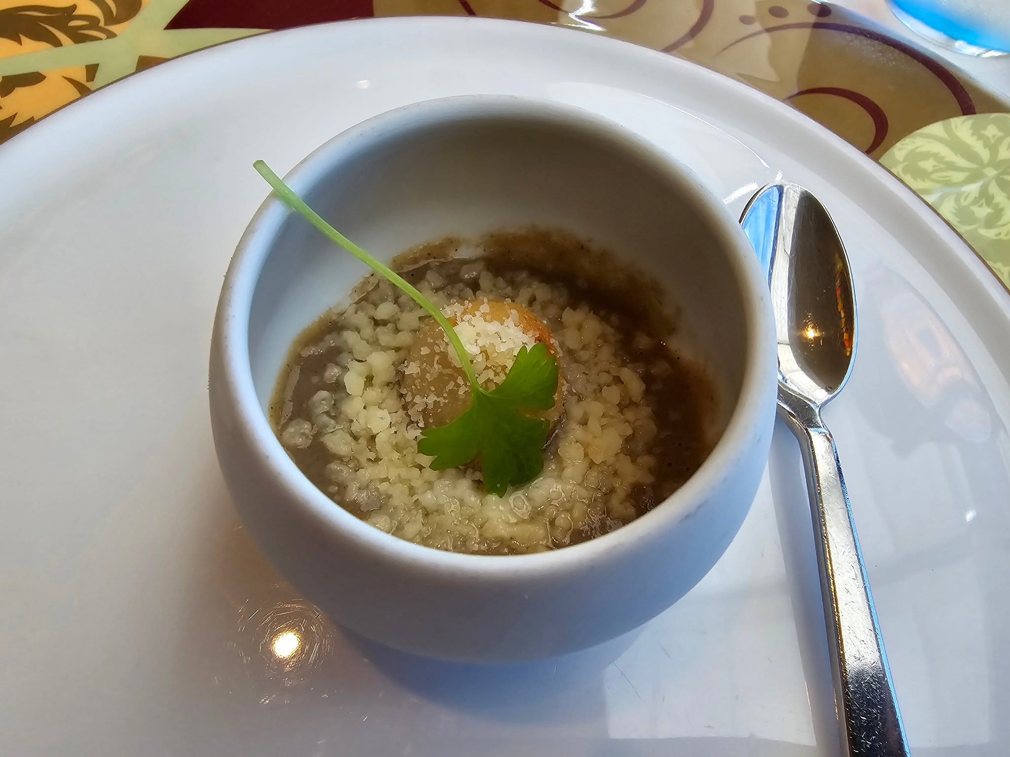 A starter at our dinner at Palo