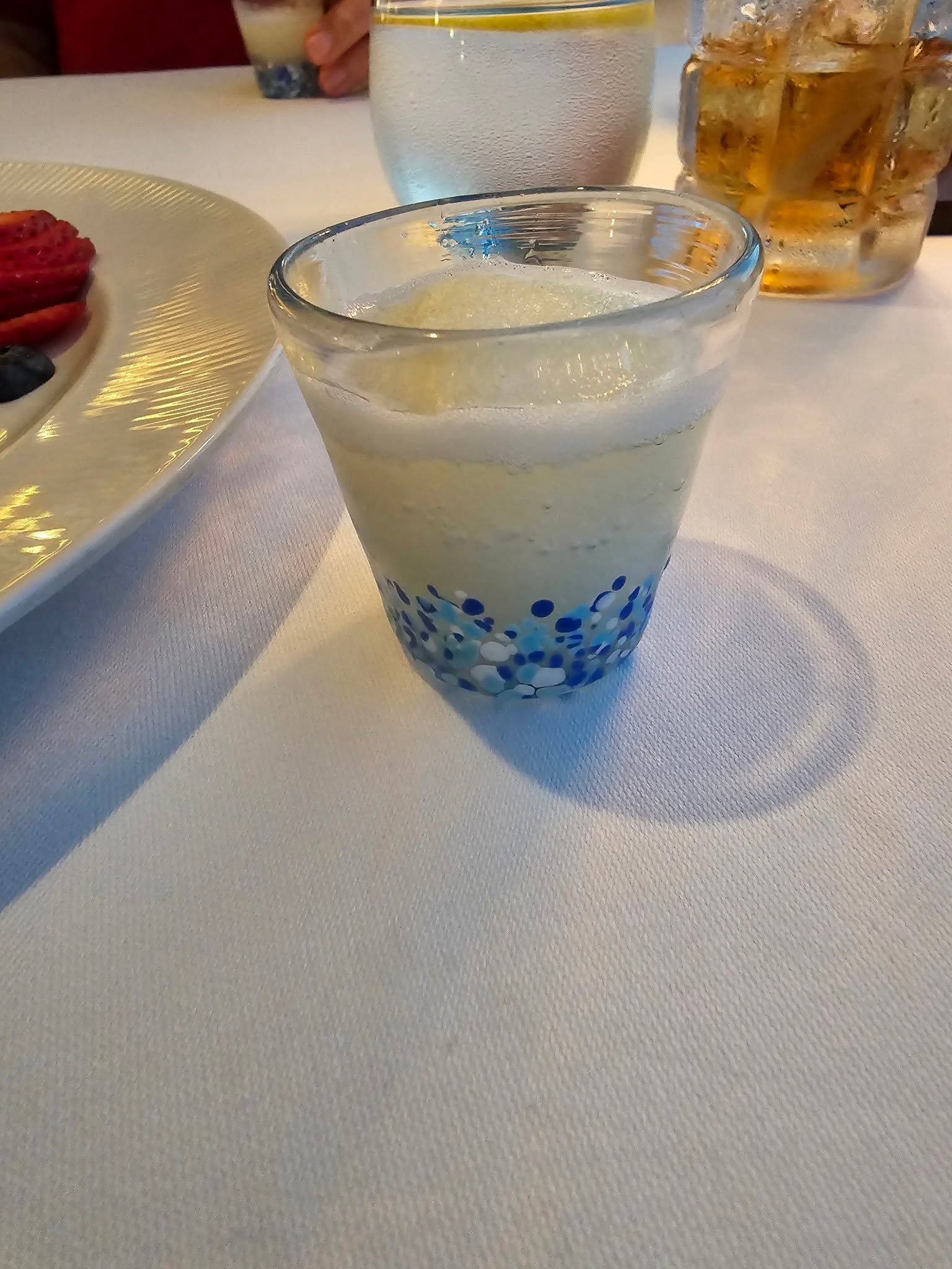 Chilled dessert cup at Palo