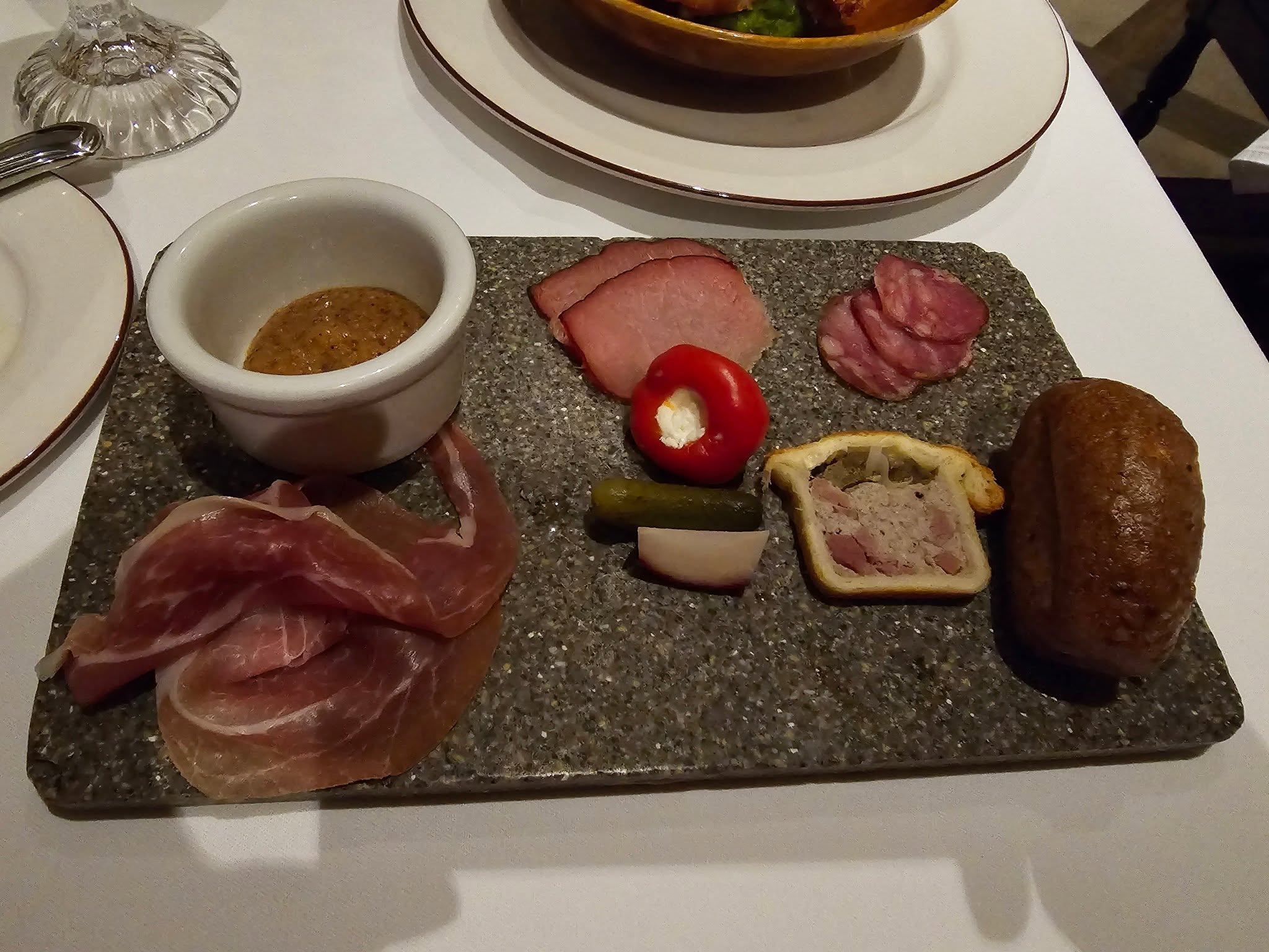 Charcuterie board at Rapunzel's Royal Table