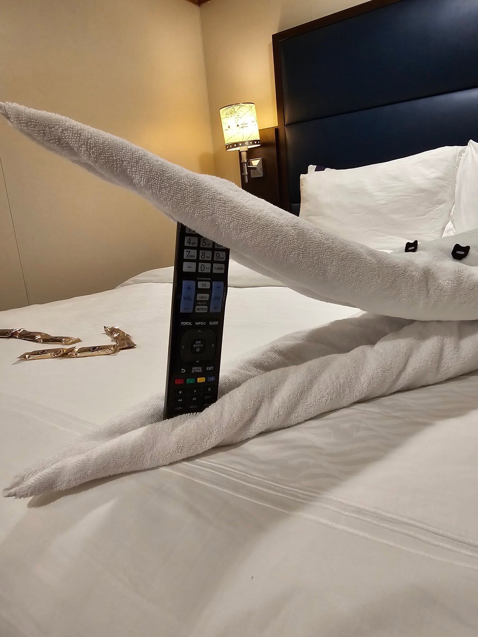 The most impressive towel animal in 25 Disney cruises