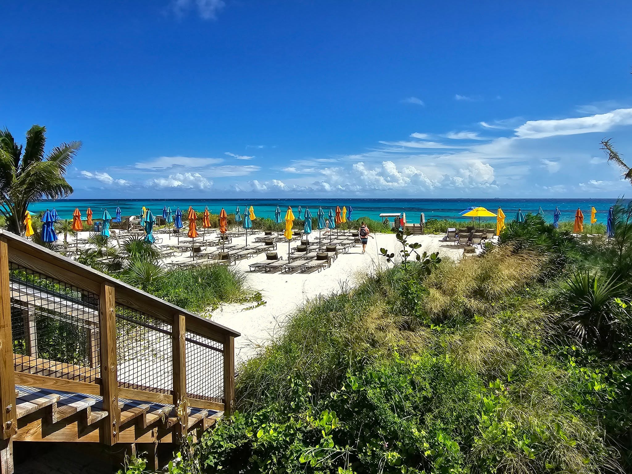 The path down to the beach