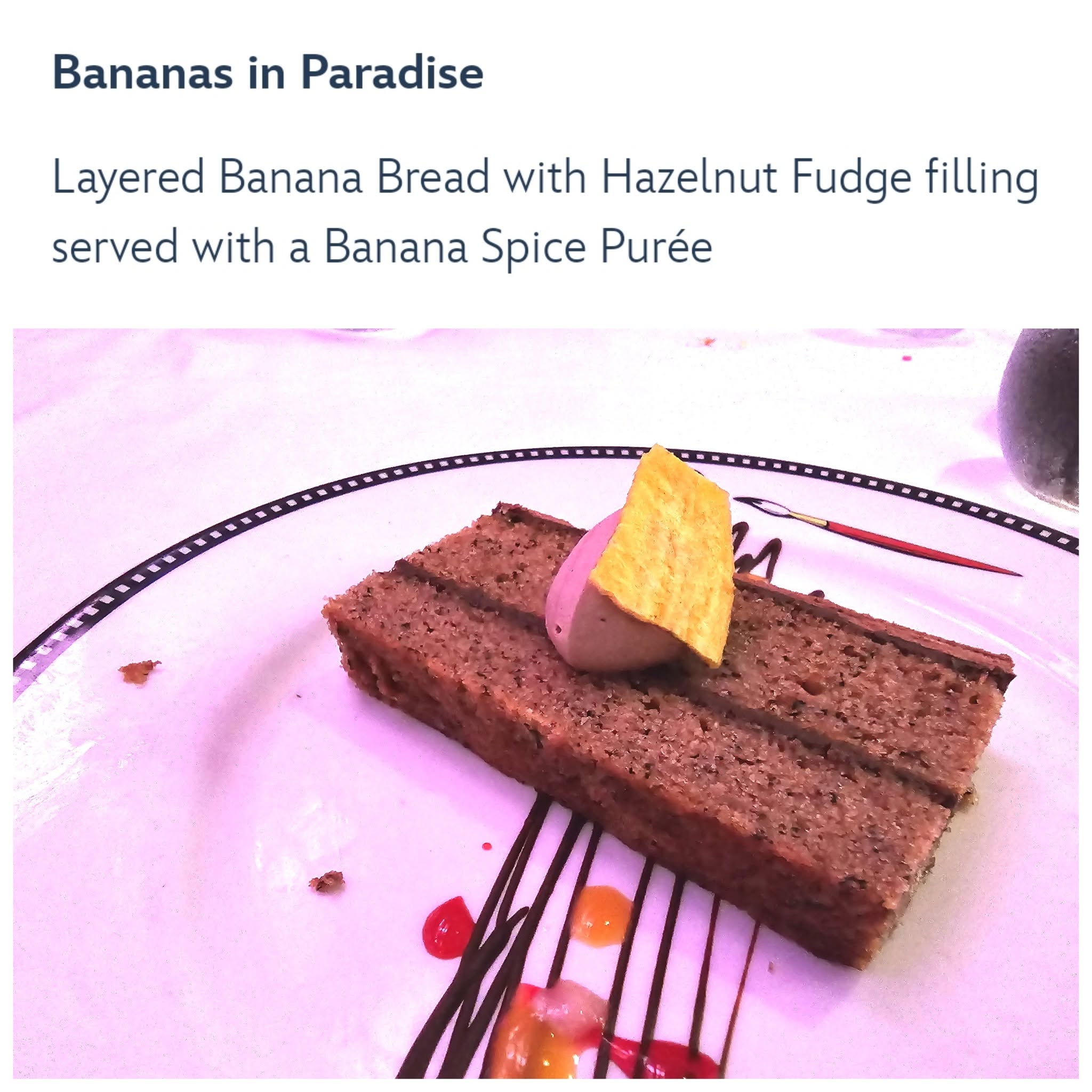 Bananas in Paradise on Pirate Night at Animator's Palate