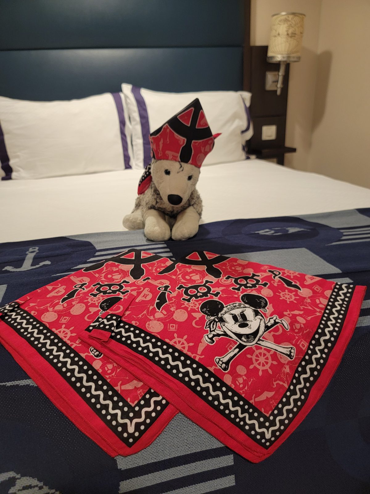 Bob dressed for Pirate Night