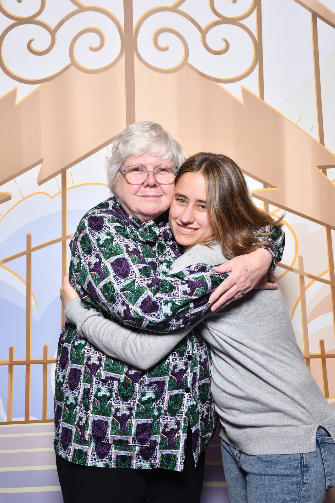 A hug from Donna