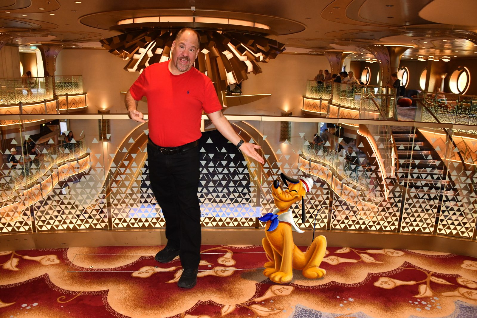 Michael in a Magic Shot with Pluto