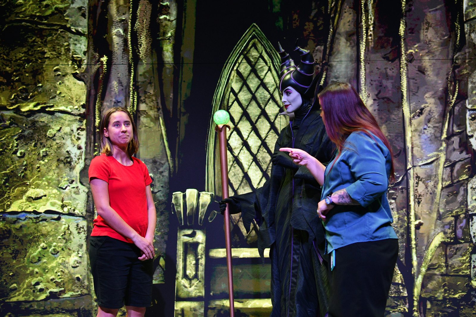 Lisa's one-on-one meeting with Maleficent