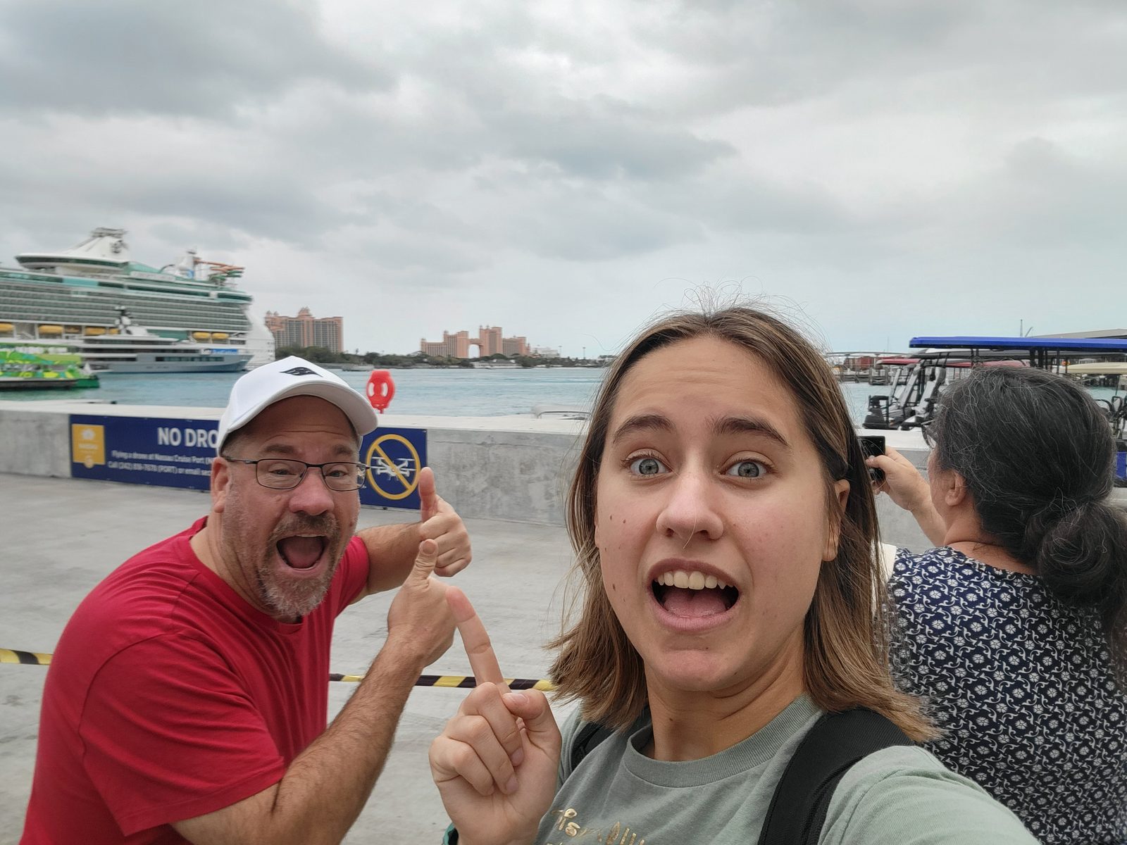 Michael and Lisa at the pier
