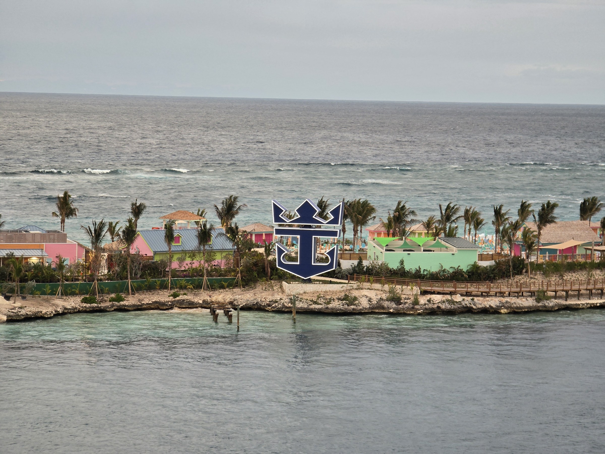 Royal Caribbean's island, CocoCay, off the rail