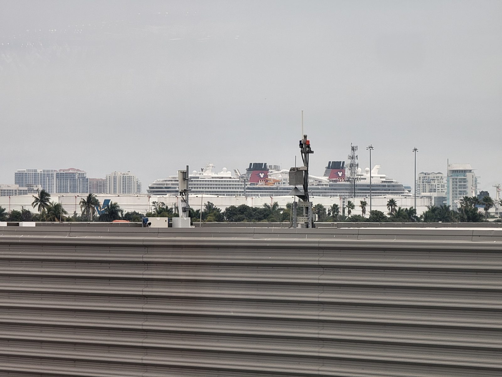 The Destiny, seen from the airport