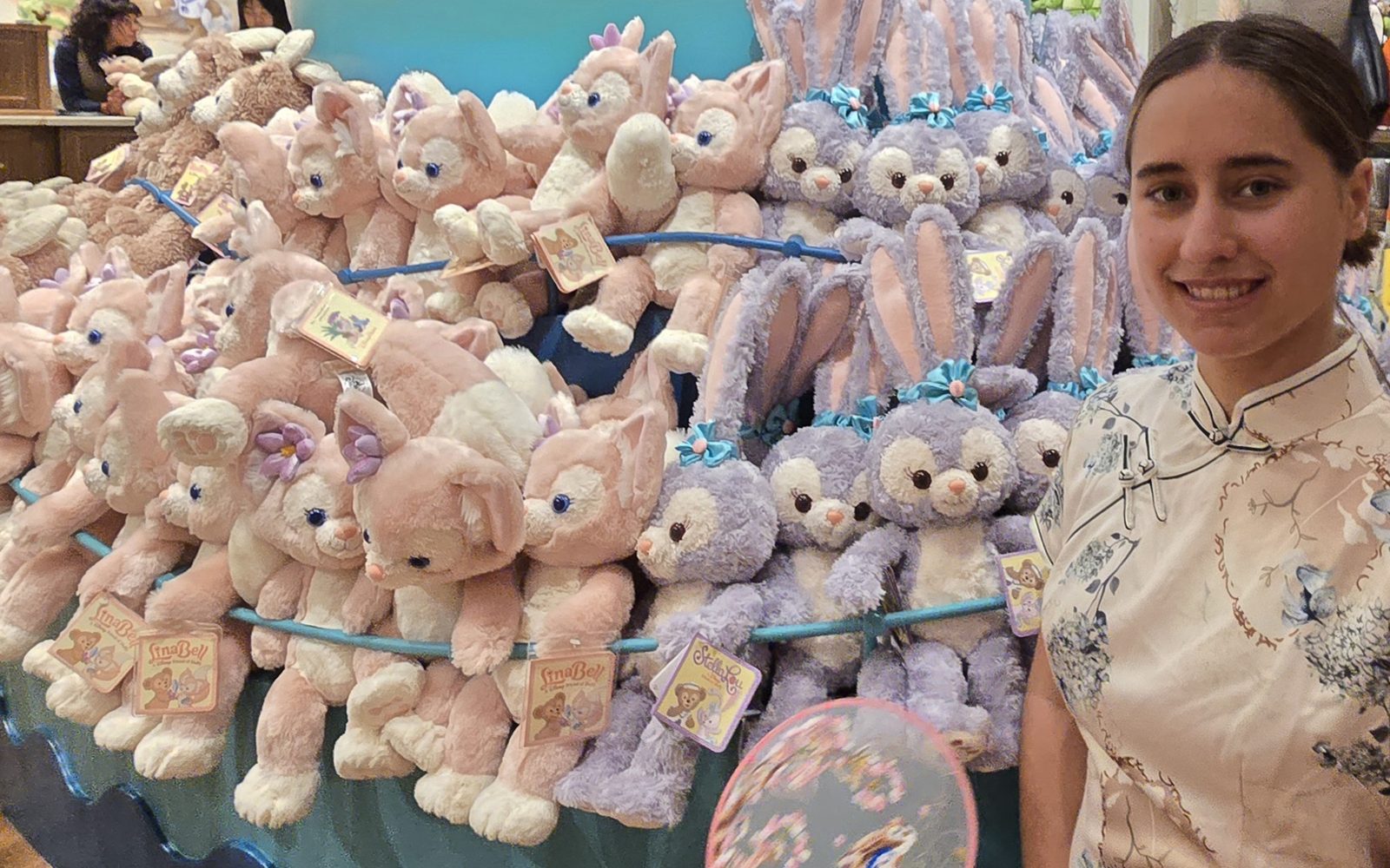 Browsing shelves of Duffy and friends plush